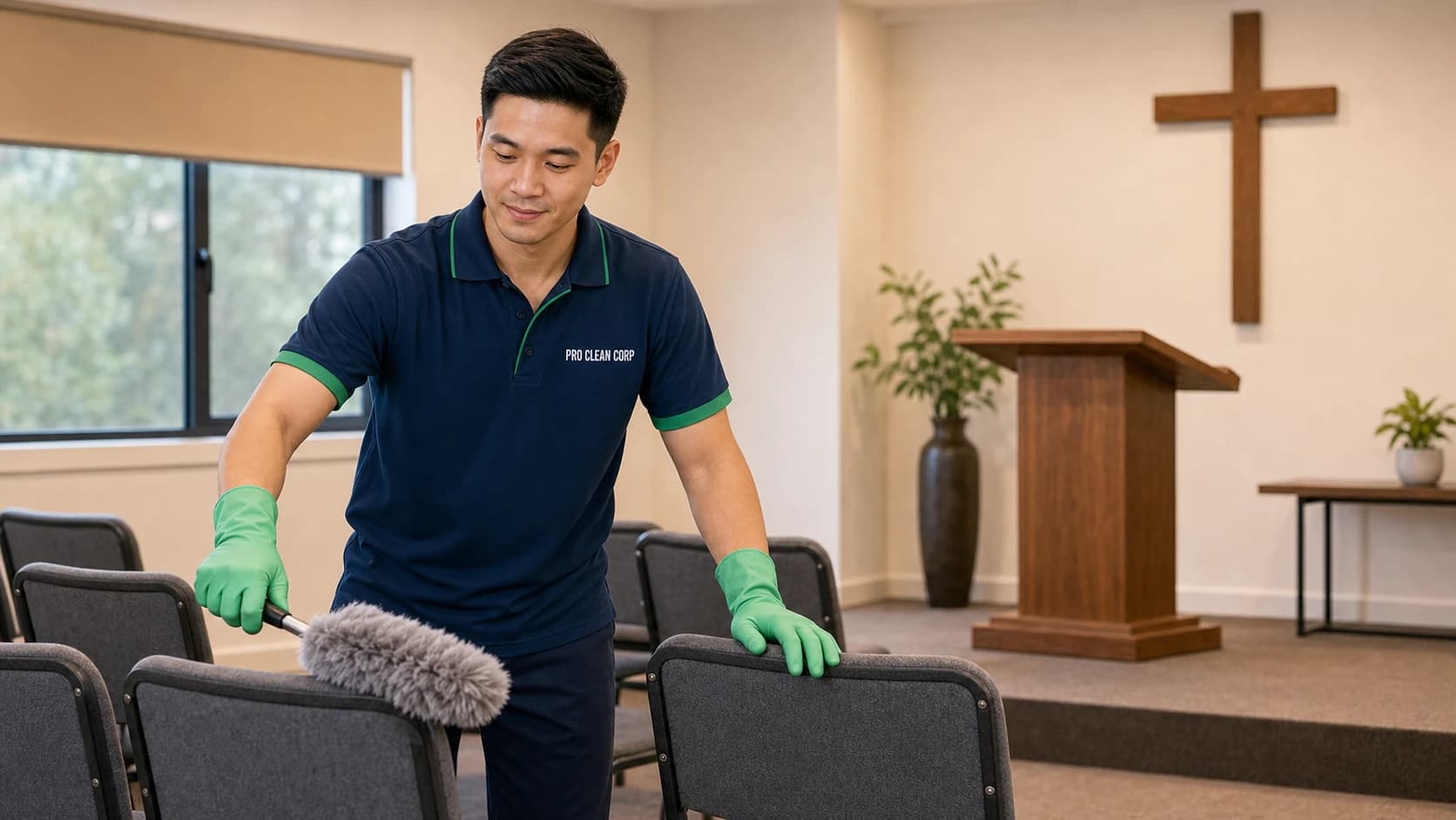 Church Cleaning commercial cleaning services in Newtown