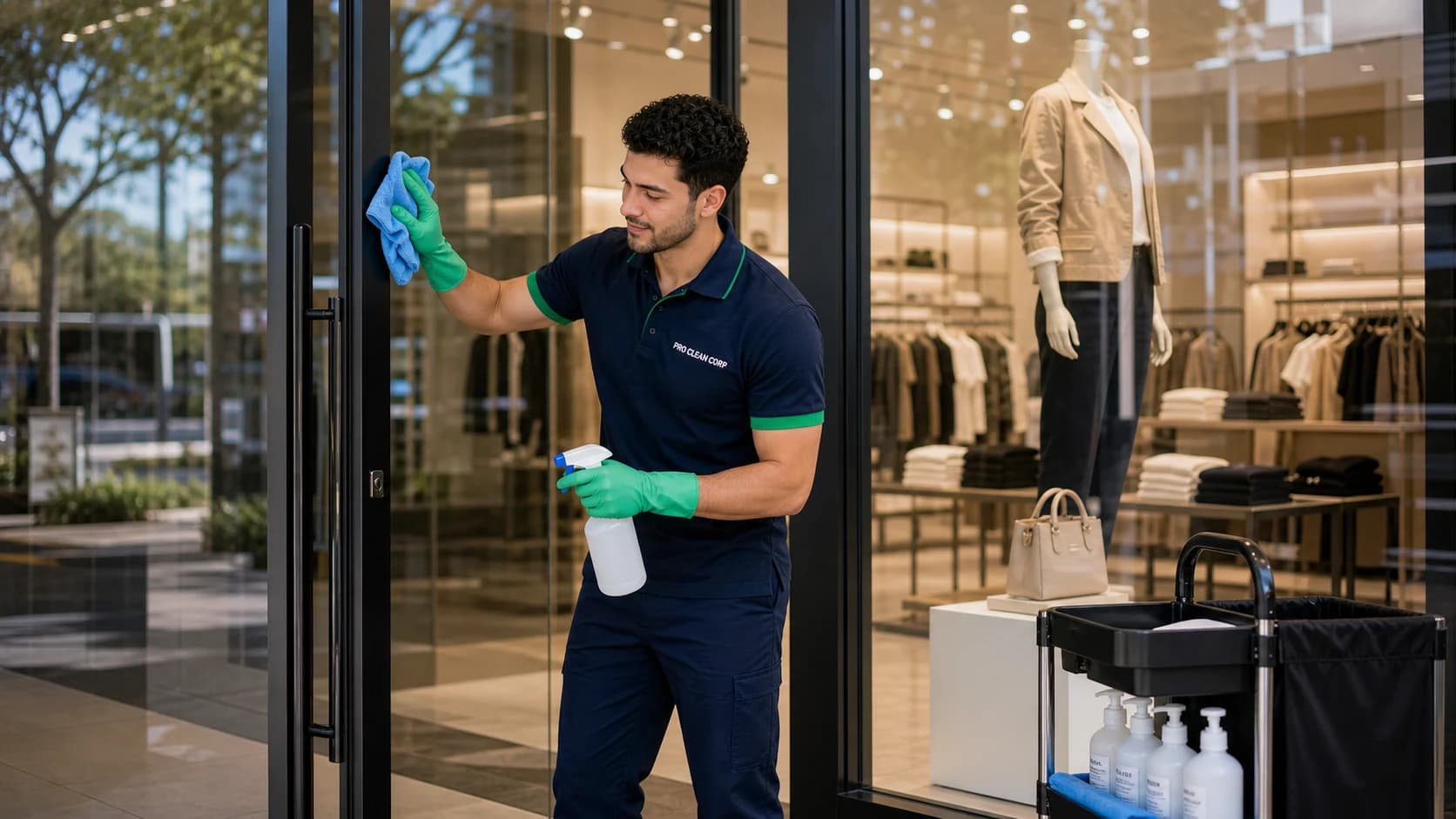 Retail Cleaning commercial cleaning services in Newtown